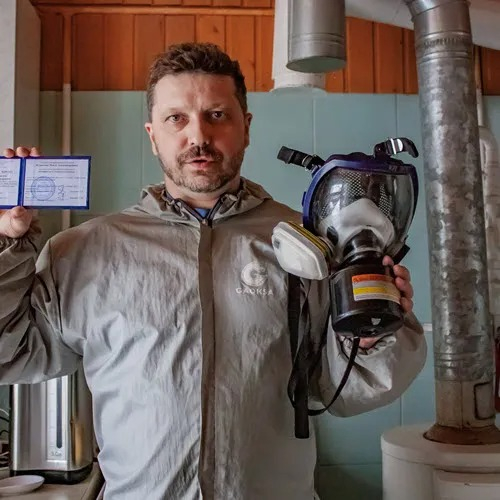 ФОТО Удаление плесени в Ивантеевке